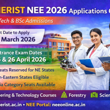 ChatGPT Image Jan 19, 2026, 05_39_25 PM NERIST NEE 2026 Applications Open for BTech and BSc Programs