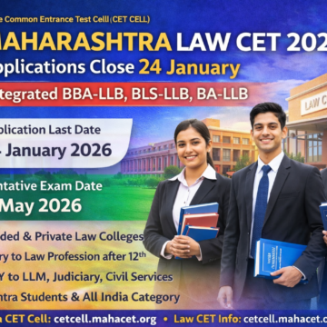 ChatGPT Image Jan 19, 2026, 06_26_24 PM Law Career After 12-thMaharashtra Law CET 2026: Applications Close on 24 January 2026