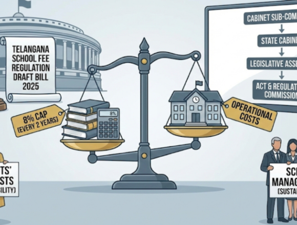 Flyerwiz_1768738176210 Telangana Drafts New School Fee Law: 8% Cap Proposed Biennially